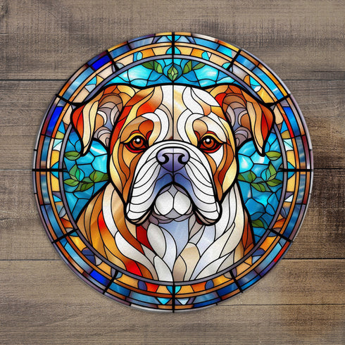 Bulldog Glass Suncatcher Worktop Saver